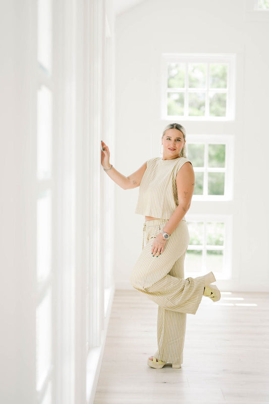 Shades of Paradise Pants - Bottoms - Pants - Blu Pepper