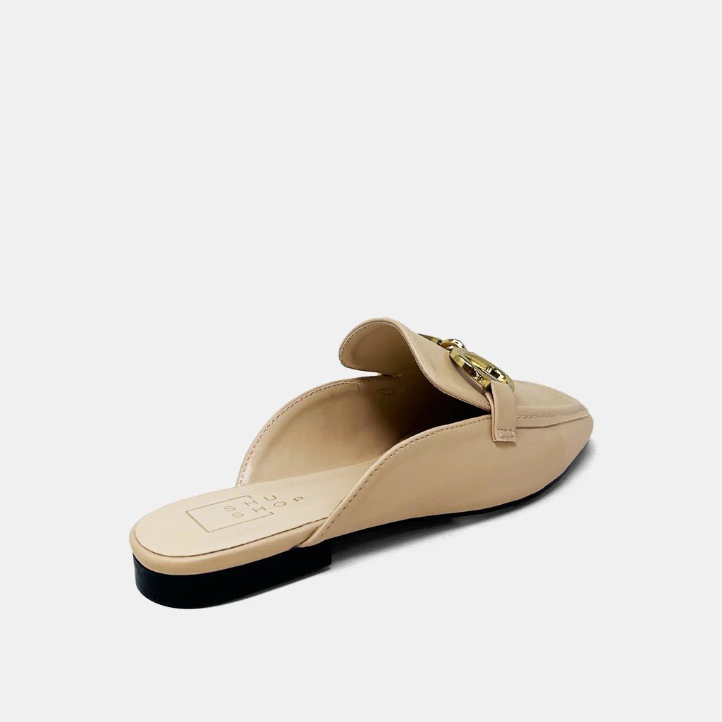 ShuShop Beige Andromeda Slip - On Loafer - Shoes - Flats - ShuShop