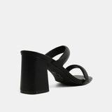 ShuShop Black Farah Strap Heel - Shoes - Heels - ShuShop