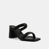 ShuShop Black Farah Strap Heel - Shoes - Heels - ShuShop