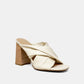 ShuShop Cream Fiji Slip - On Heel Sandal - Shoes - Heels - ShuShop