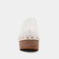 ShuShop Cream Gigi Heeled Clog - Shoes - Heels - ShuShop
