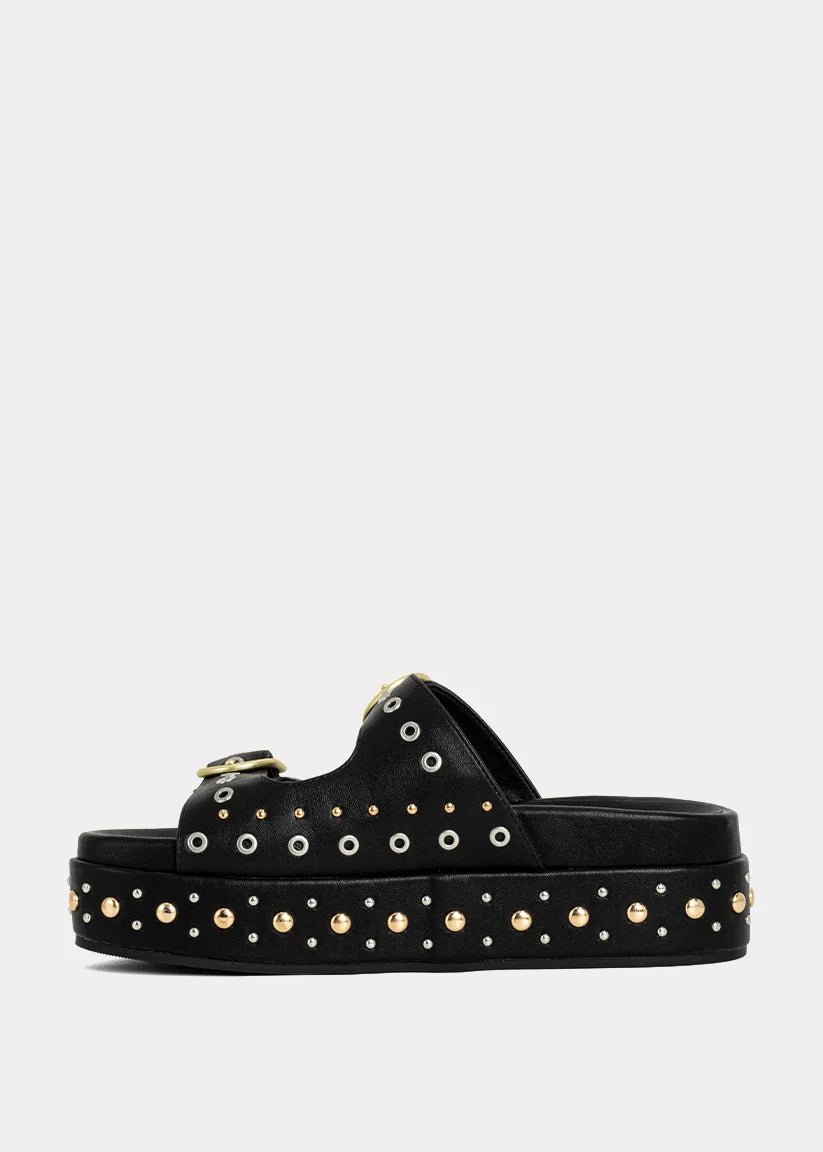 ShuShop Irene Platform Studded Sandal - Shoes - Sandals - ShuShop