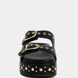 ShuShop Irene Platform Studded Sandal - Shoes - Sandals - ShuShop