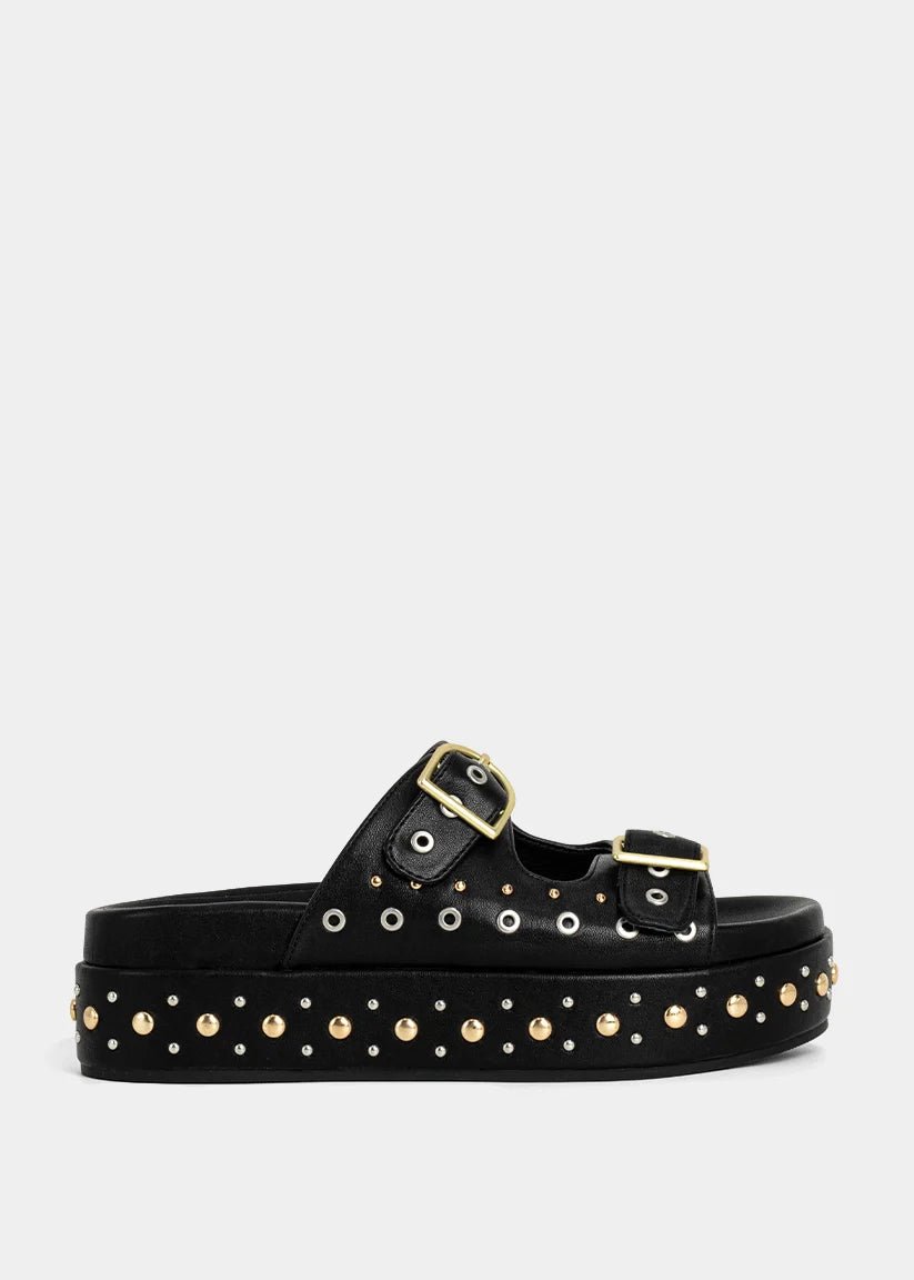ShuShop Irene Platform Studded Sandal - Shoes - Sandals - ShuShop