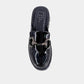ShuShop Patent Black Tiffany Mule Loafer - Shoes - Mules - ShuShop