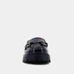 ShuShop Patent Black Tiffany Mule Loafer - Shoes - Mules - ShuShop
