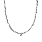 Silver Pearls Adjustable Necklace - Jewelry - Necklaces - Brenda Grands Jewelry