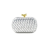 Silver Woven Crossbody/Clutch - Accessories - Purses & Handbags - BC Bags
