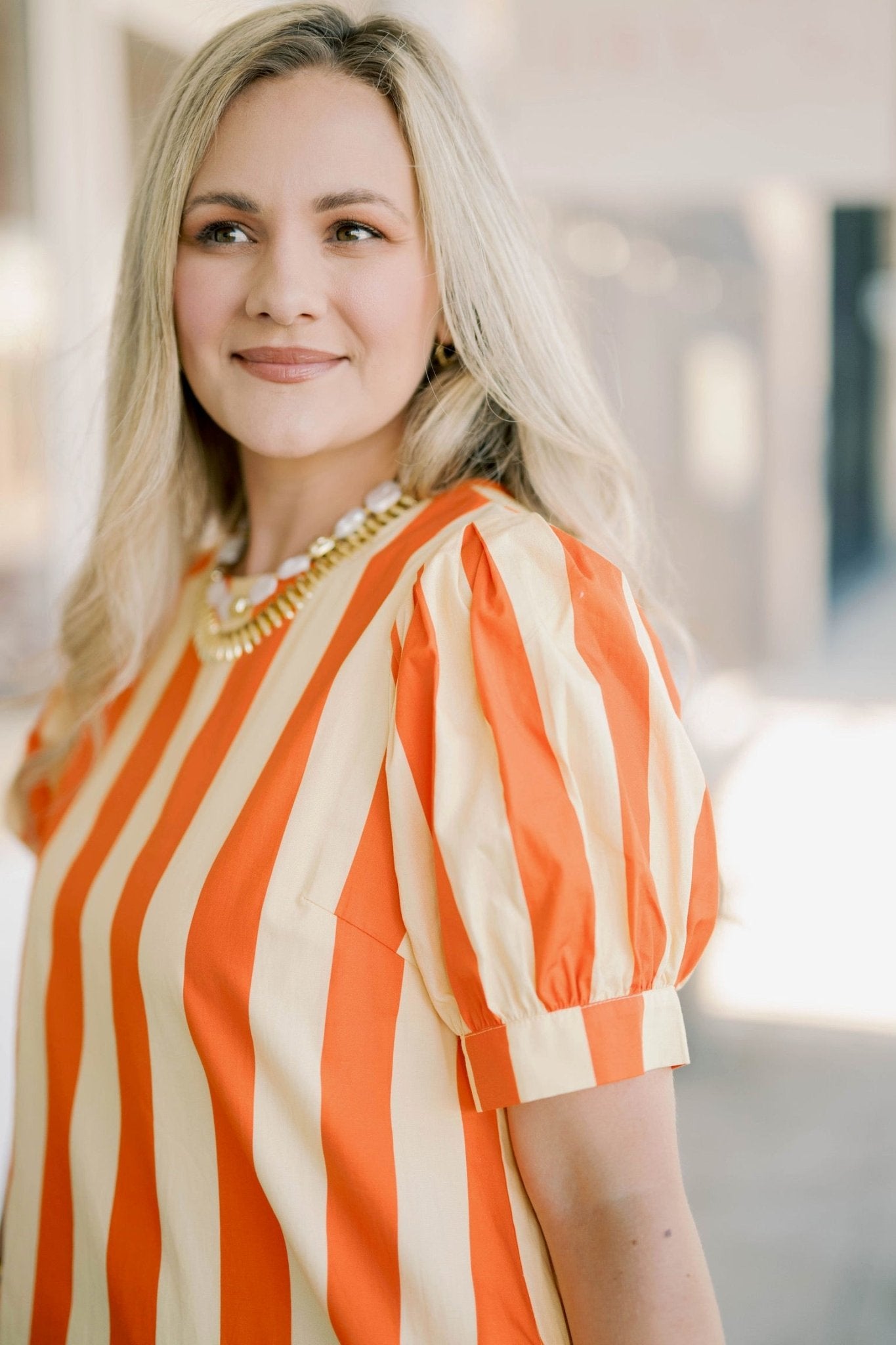 Simple Joy Stripe Dress - Dresses - Peach Love CA