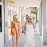 Simple Joy Stripe Dress - Dresses - Peach Love CA