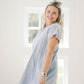 Simply Charming Woven Denim Dress - Dresses - She & Sky
