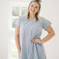 Simply Charming Woven Denim Dress - Dresses - She & Sky