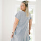 Simply Charming Woven Denim Dress - Dresses - She & Sky