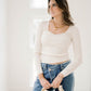 Simply Pure Top - Tops - Blouses - Blu Pepper