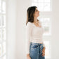 Simply Pure Top - Tops - Blouses - Blu Pepper