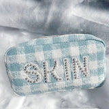 SKIN Blue Plaid Medium Travel Bag - Accessories - Travel - Kenz Kustomz