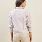 Soho Sunset Button Down Striped Top - Tops - Blouses - Able