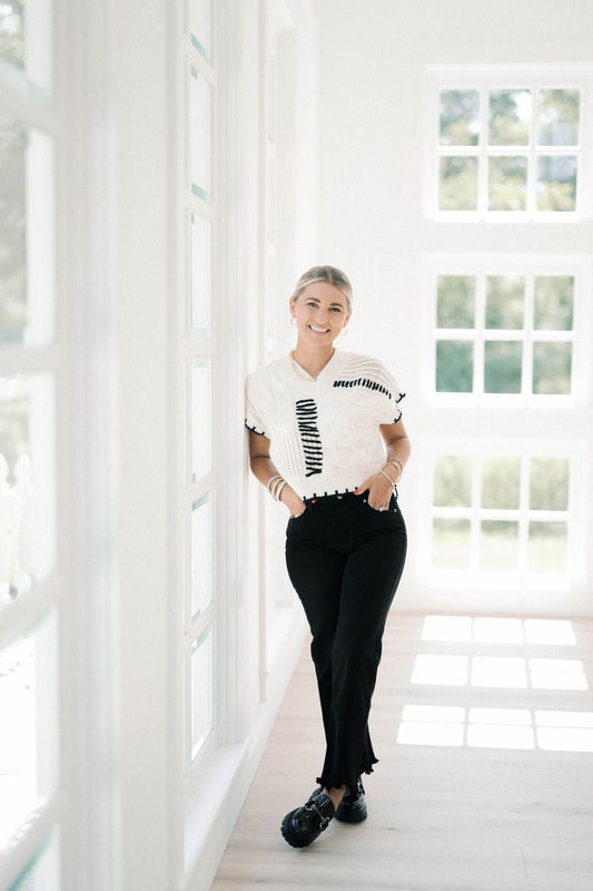 Southern Smiles Top - Tops - Sweaters - Le Lis