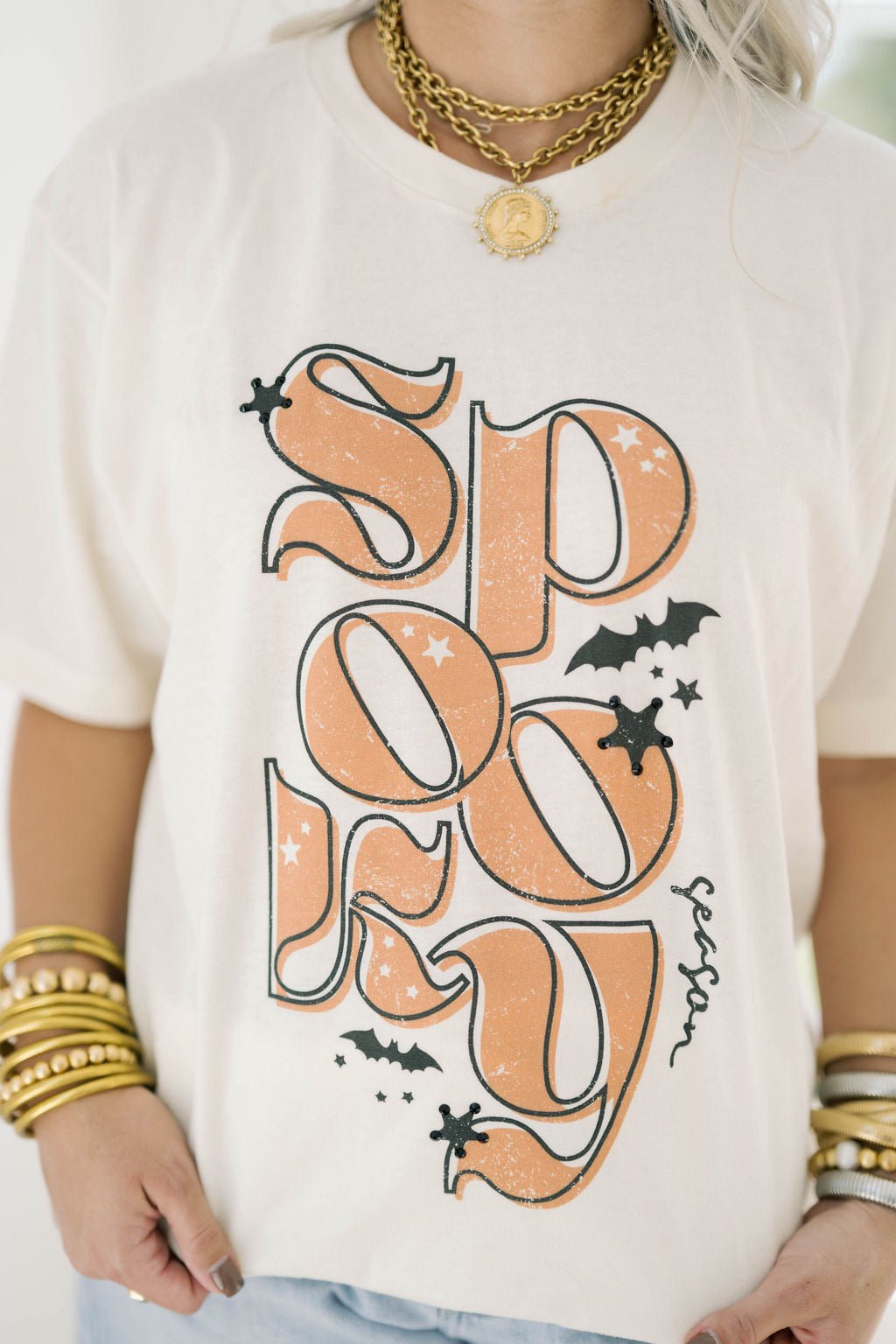 Spooky Halloween Tee - Tops - Tees - Summer Tees