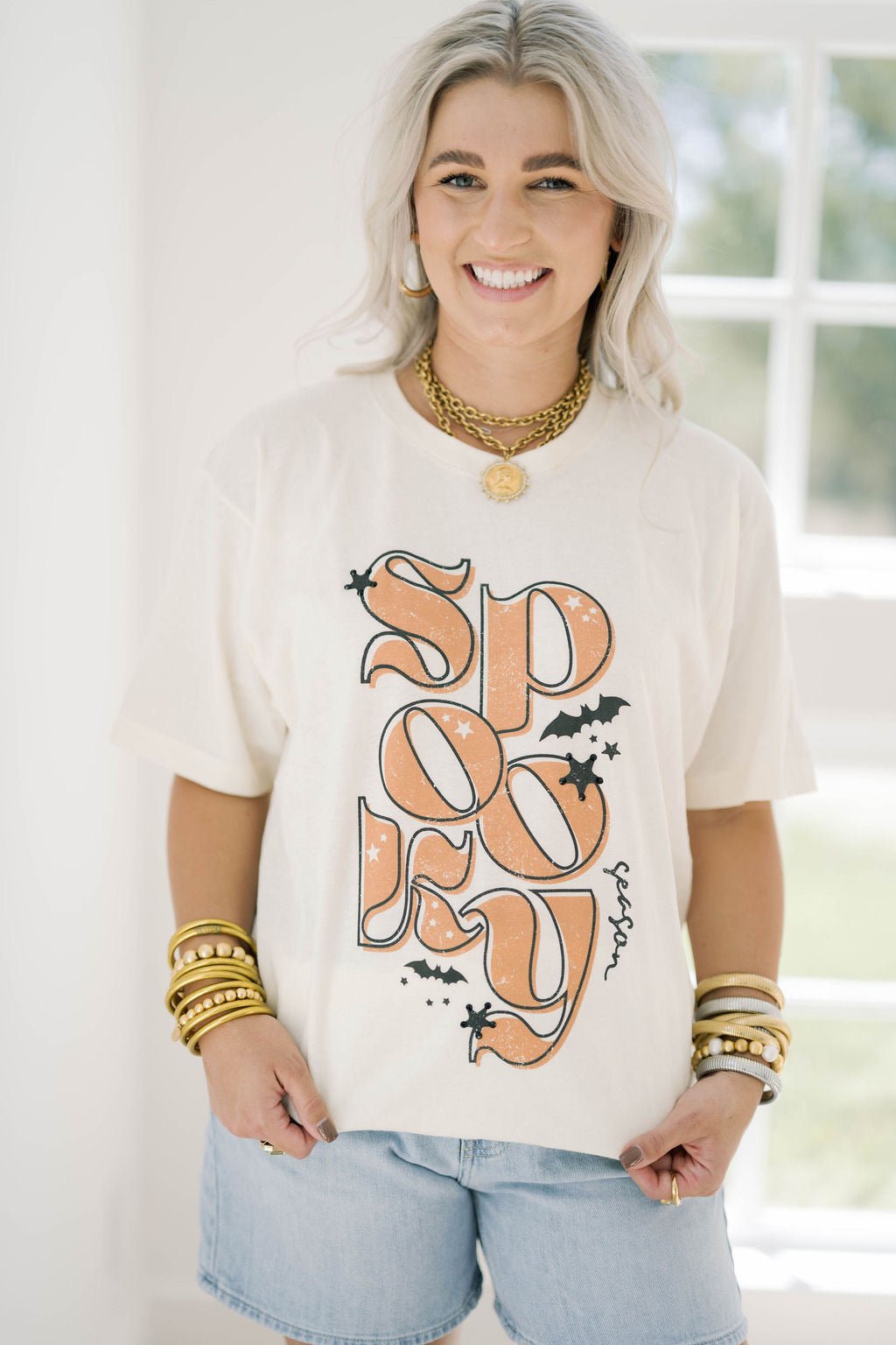 Spooky Halloween Tee - Tops - Tees - Summer Tees