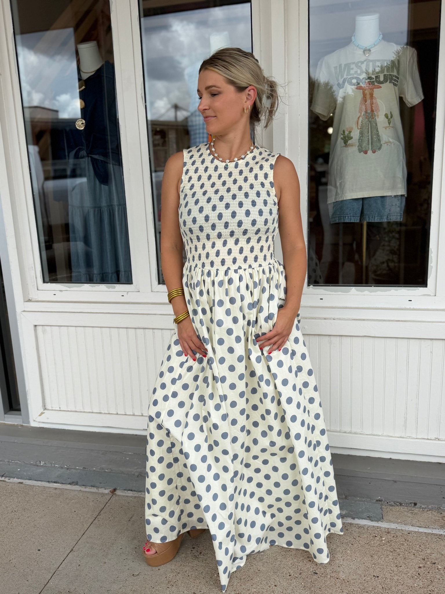 Spot On Dot Dress - Dresses - She & Sky