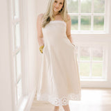 Springtime Bliss Linen Dress - Dresses - Strut & Bolt