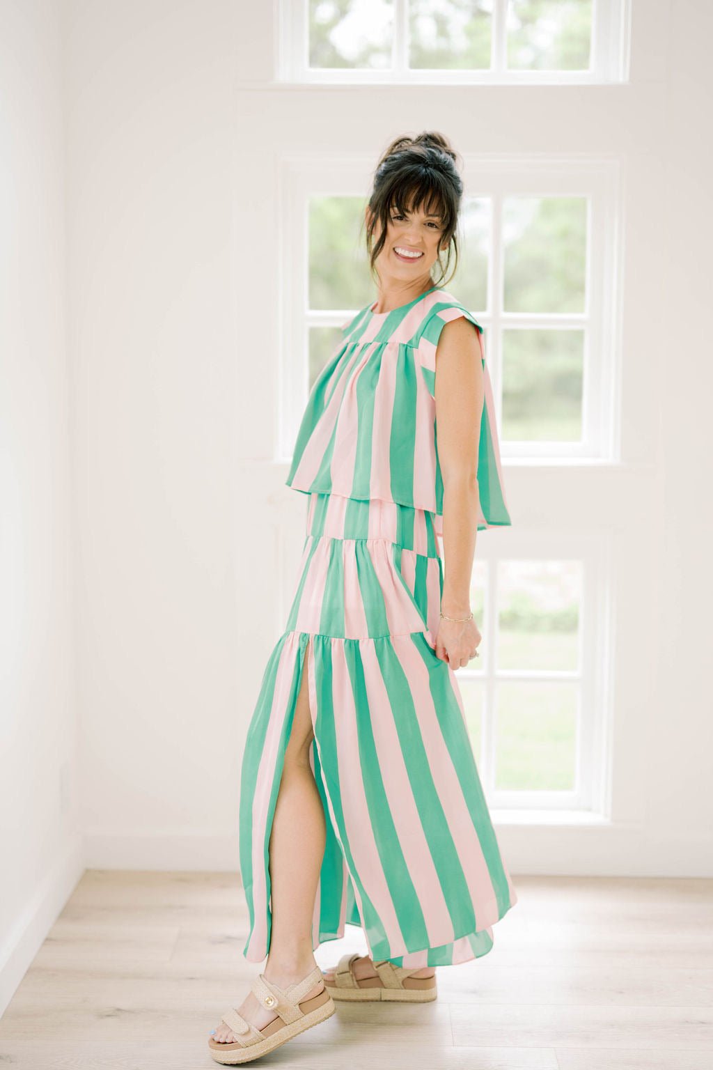 Summer Fling Striped Maxi Skirt - Bottoms - Skirts - Adrienne