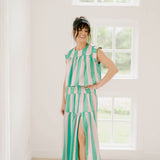 Summer Fling Striped Maxi Skirt - Bottoms - Skirts - Adrienne