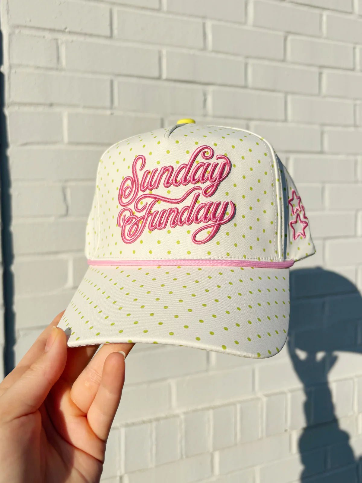 Sunday Funday Canvas Trucker Hat - Accessories - Hats - Poppy & Pine