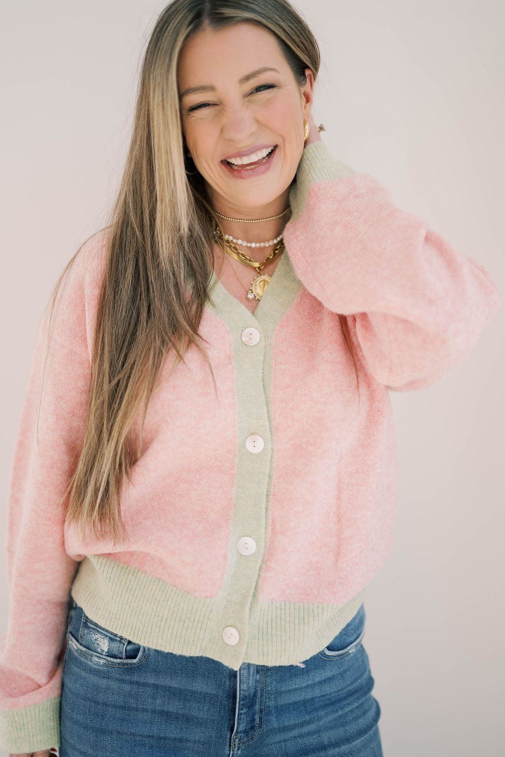 Sunny High Sweater Cardigan - Tops - Sweaters - She & Sky