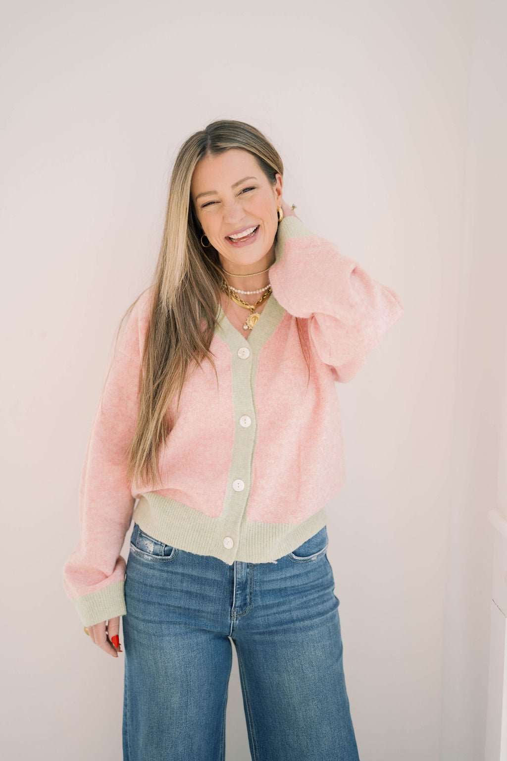 Sunny High Sweater Cardigan - Tops - Sweaters - She & Sky