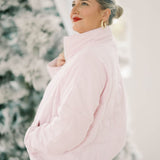 Sweet Meadow Stripe Quilted Jacket - Outerwear - Jackets - Peach Love CA