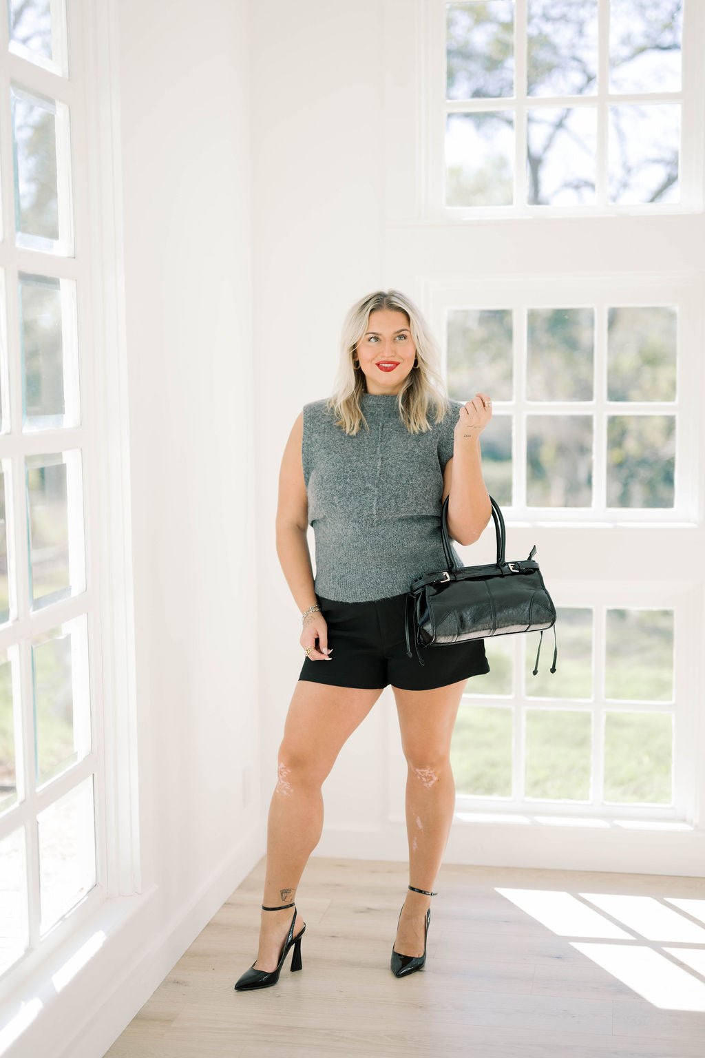 Take Me Back Sleeveless Sweater Top - Tops - Sweaters - Needii