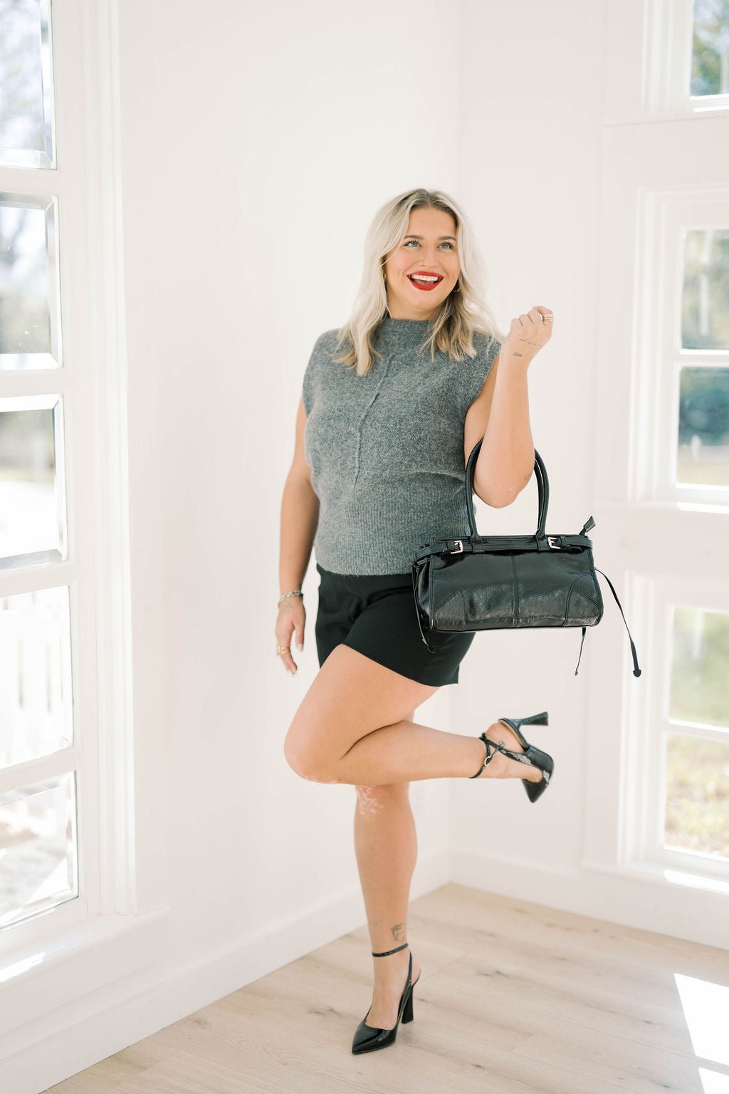 Take Me Back Sleeveless Sweater Top - Tops - Sweaters - Needii