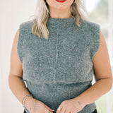 Take Me Back Sleeveless Sweater Top - Tops - Sweaters - Needii