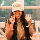 Talk Dirty Canvas Trucker Hat - Accessories - Hats - Summer Tees