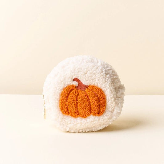 Teddy Pouch Circle Pumpkin - Accessories - Travel - Darling Effect