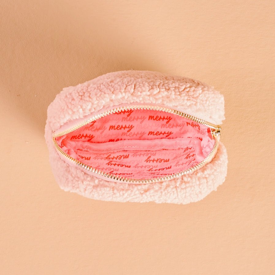 Teddy Pouch Square Bow - Accessories - Travel - Darling Effect