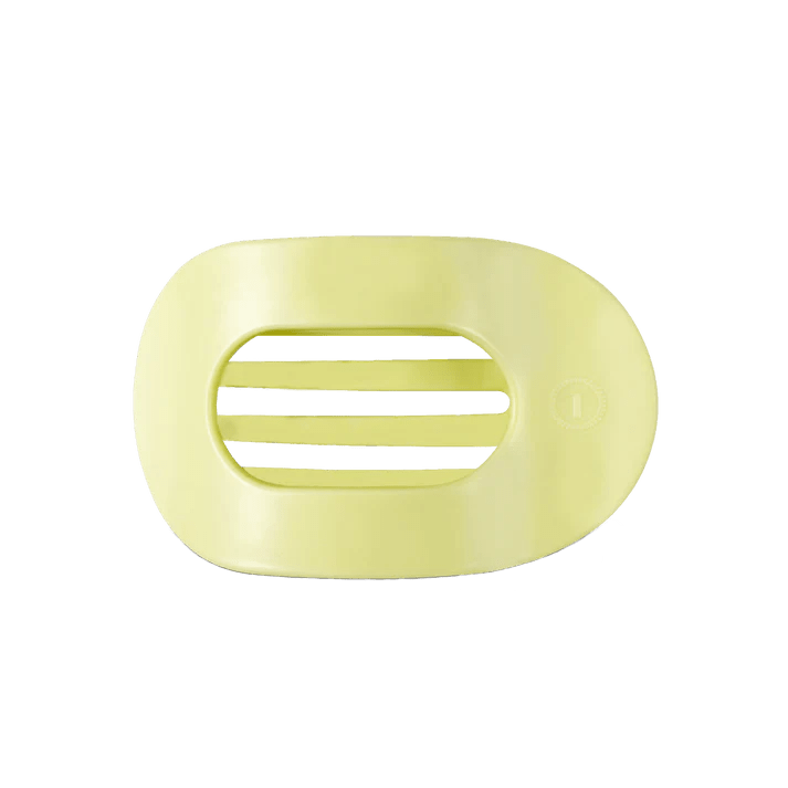 TELETIES - Aloe, There! Medium Flat Round Hair Clip - Accessories - Hair - Teleties