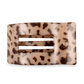 TELETIES - Blonde Tortoise Large Flat Rectangle Hair Clip - Accessories - Hair - Teleties