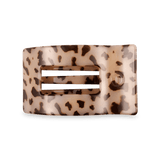 TELETIES - Blonde Tortoise Medium Flat Rectangle Hair Clip - Accessories - Hair - Teleties