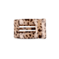 TELETIES - Blonde Tortoise Small Flat Rectangle Hair Clip - Accessories - Hair - Teleties
