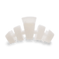 TELETIES - Classic Coconut White Large Claw Hair Clip - Accessories - Hair - Teleties