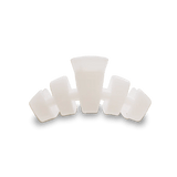 TELETIES - Classic Coconut White Small Claw Hair Clip - Accessories - Hair - Teleties
