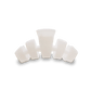TELETIES - Classic Coconut White Small Claw Hair Clip - Accessories - Hair - Teleties