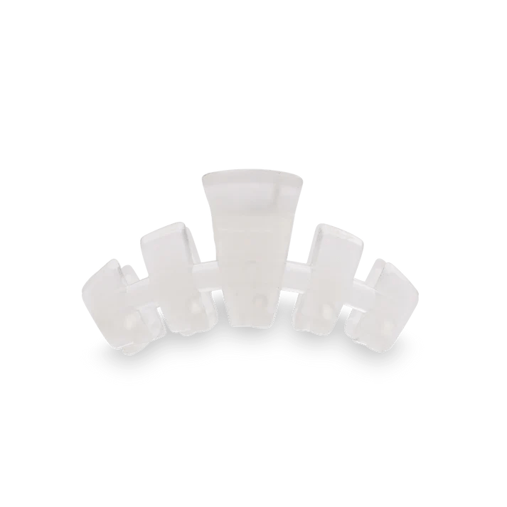 TELETIES - Classic Coconut White Tiny Claw Hair Clip - Accessories - Hair - Teleties