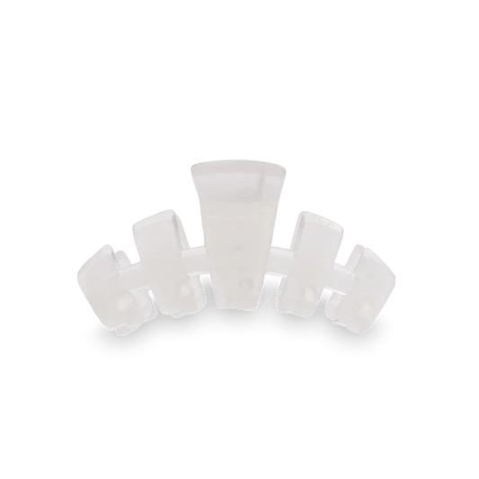 TELETIES - Classic Coconut White Tiny Claw Hair Clip - Accessories - Hair - Teleties