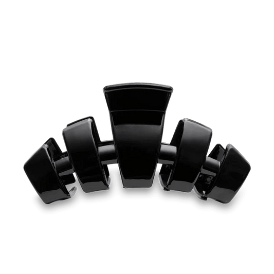 TELETIES - Classic Jet Black Large Claw Hair Clip - Accessories - Hair - Teleties
