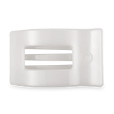 TELETIES - Coconut White Large Flat Rectangle Hair Clip - Accessories - Hair - Teleties